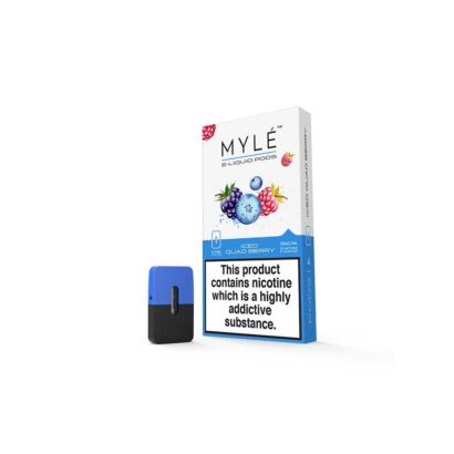 Iced Quad Berry Vape Pods by MYLE
