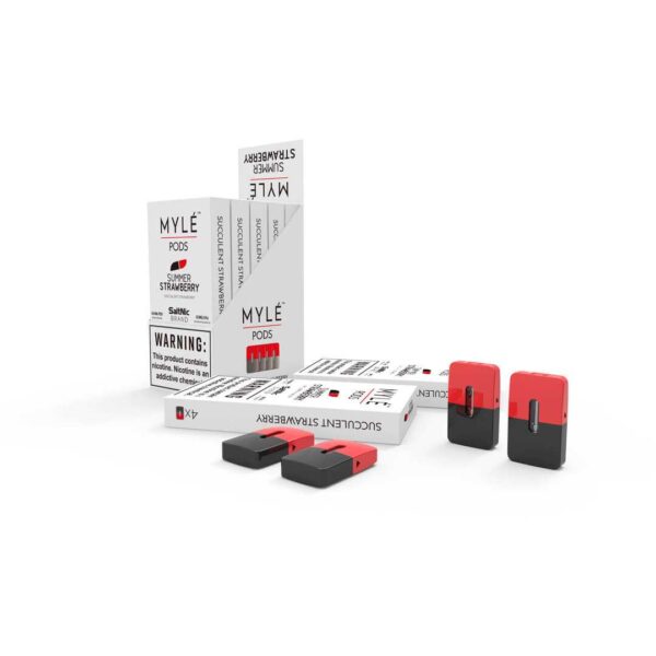 Summer Strawberry Myle Pods MYLE Pack of 4 | The Vape Store