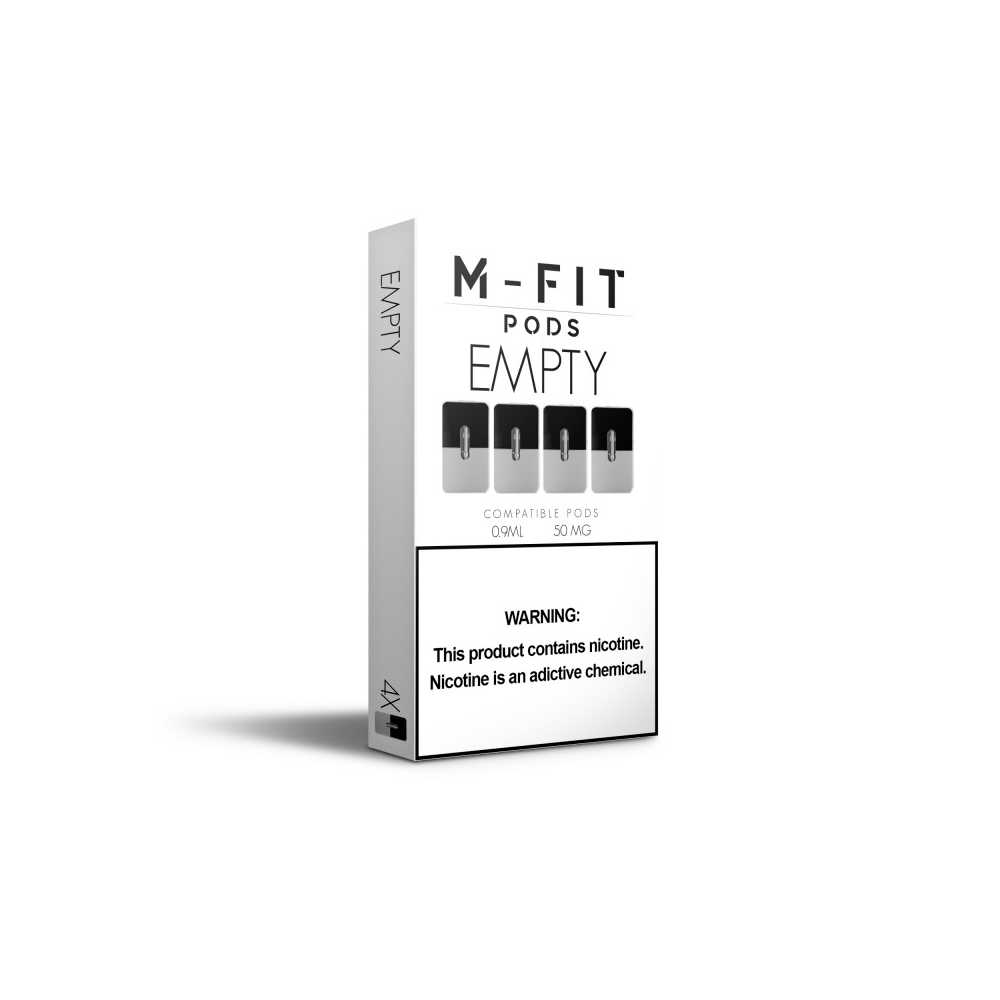 M-FIT Pods Empty (Pack of 4 Pack)