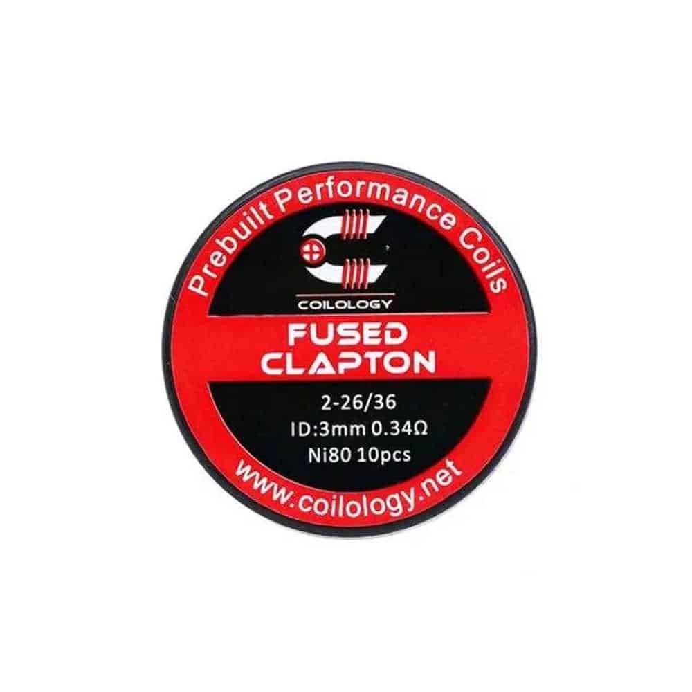 COILOLOGY FUSED CLAPTON PREBUILT COILS (10PCS)