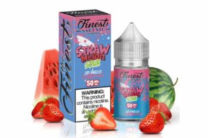 STRAW MELON SOUR – SALTNIC – THE FINEST E-LIQUID – 30ML