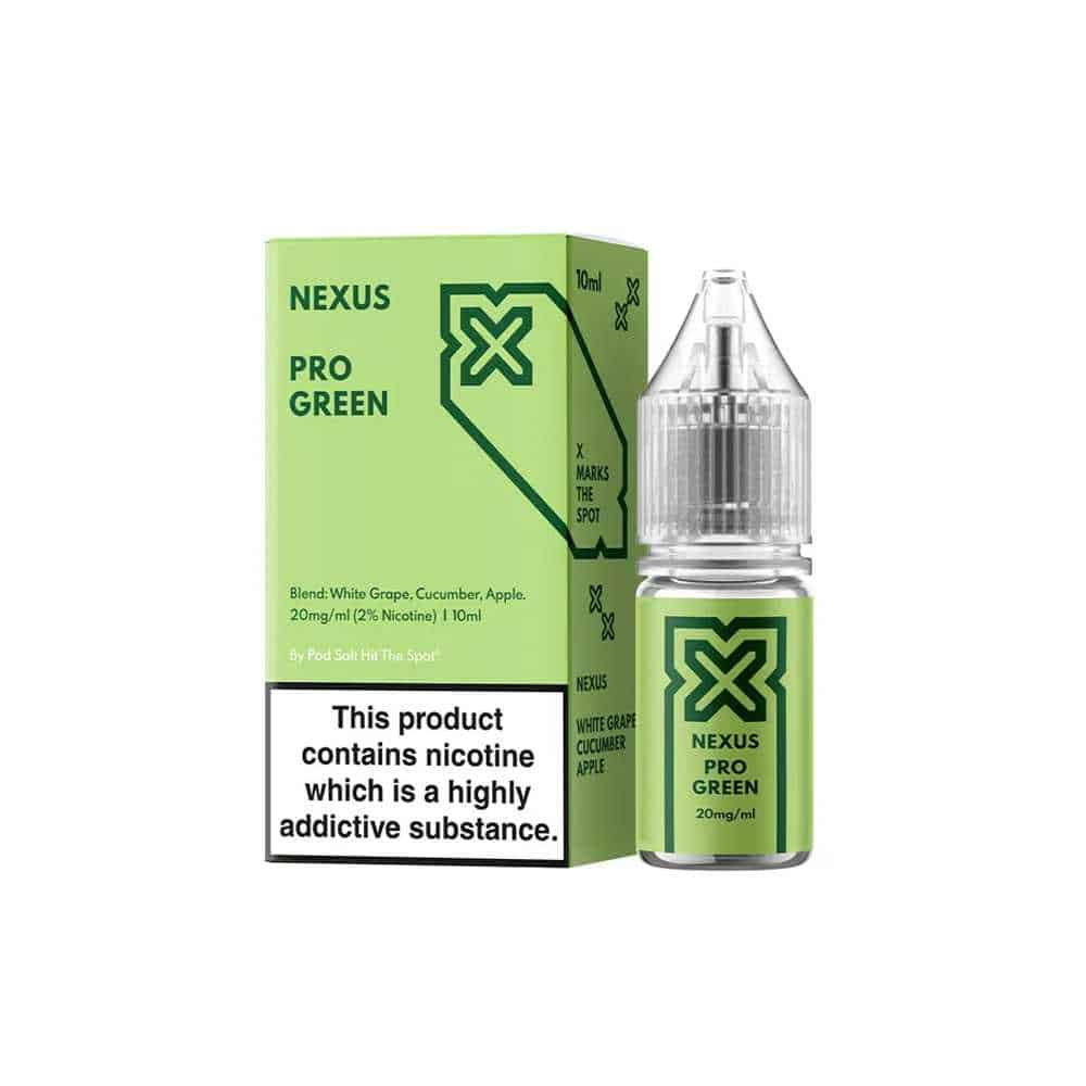 NEXUS PRO GREEN - POD SALT 10ML