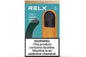 RELX Pod Pro – Sunny Sparkle (Orange Soda ICE) – 3% Nicotine