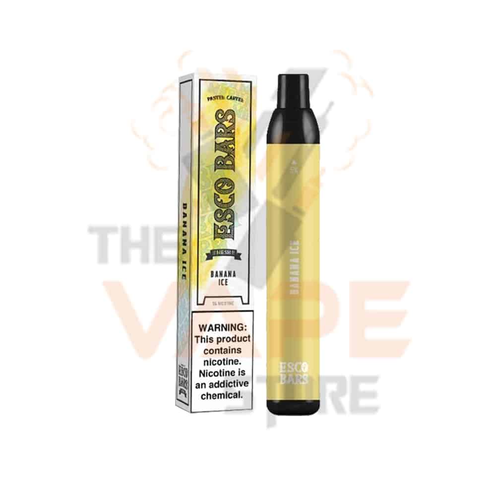 Banana Ice – Esco Bars – 2500 Puffs 50MG Disposable Vape Price In Pakistan