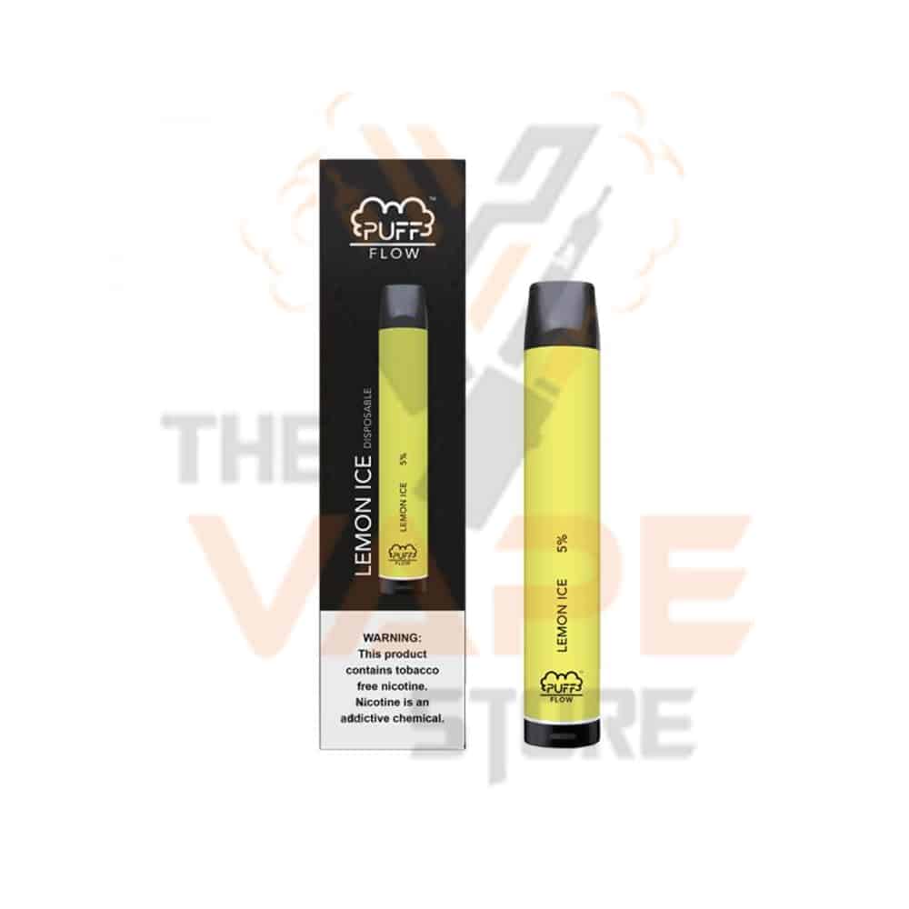 LEMON ICE PUFF FLOW DISPOSABLE POD DEVICE 5%