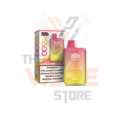Mango Lychee - IVG BAR DISPOSABLE VAPE 50MG 5500PUFF IN PAKISTAN