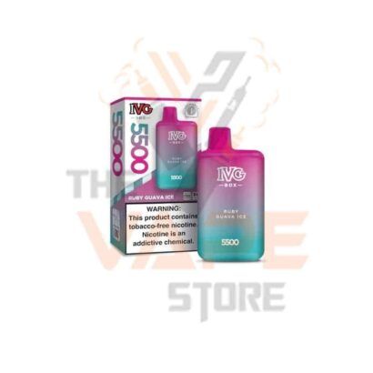 Ruby Guava Ice - IVG BAR DISPOSABLE VAPE 50MG 5500PUFF IN PAKISTAN