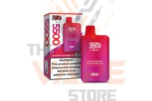 Strawberry Watermelon - IVG BAR DISPOSABLE VAPE 50MG 5500PUFF IN PAKISTAN