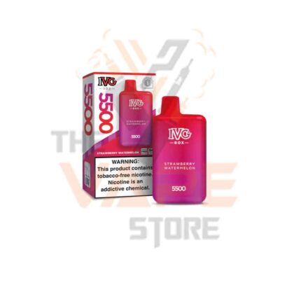 Strawberry Watermelon - IVG BAR DISPOSABLE VAPE 50MG 5500PUFF IN PAKISTAN