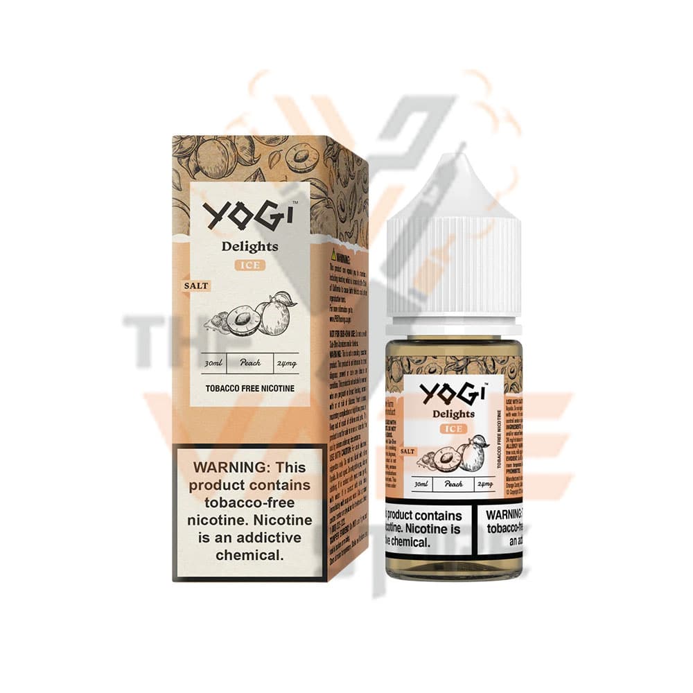 Peach Ice By Yogi Delights Salt – 30ML