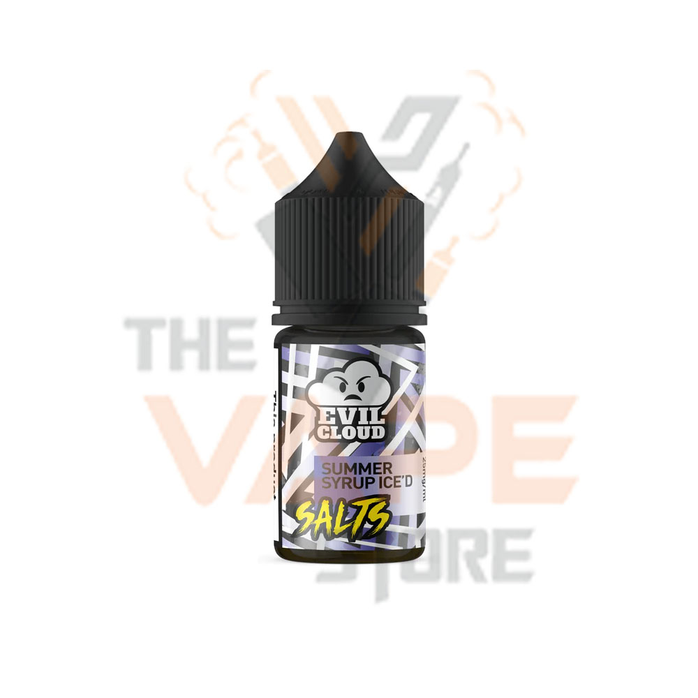 Summer Syrup Iced 30ml Nic Salt E-Liquid by Evil Cloud