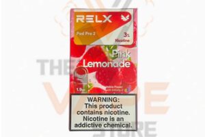 RELX Pod Pro 2 – Pink Lemonade – 3% Nicotine