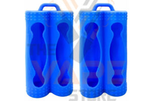 Protective Silicone Sleeve for Dual 18650 Battery