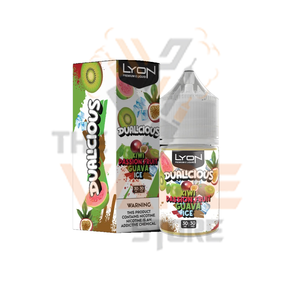 Lyon DUALICIOUS Kiwi Passionfruit Guava Ice 30ml