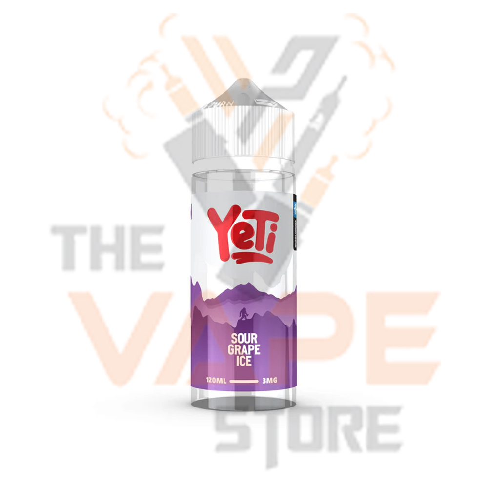 YETI SOUR GRAPE ICE 120ML