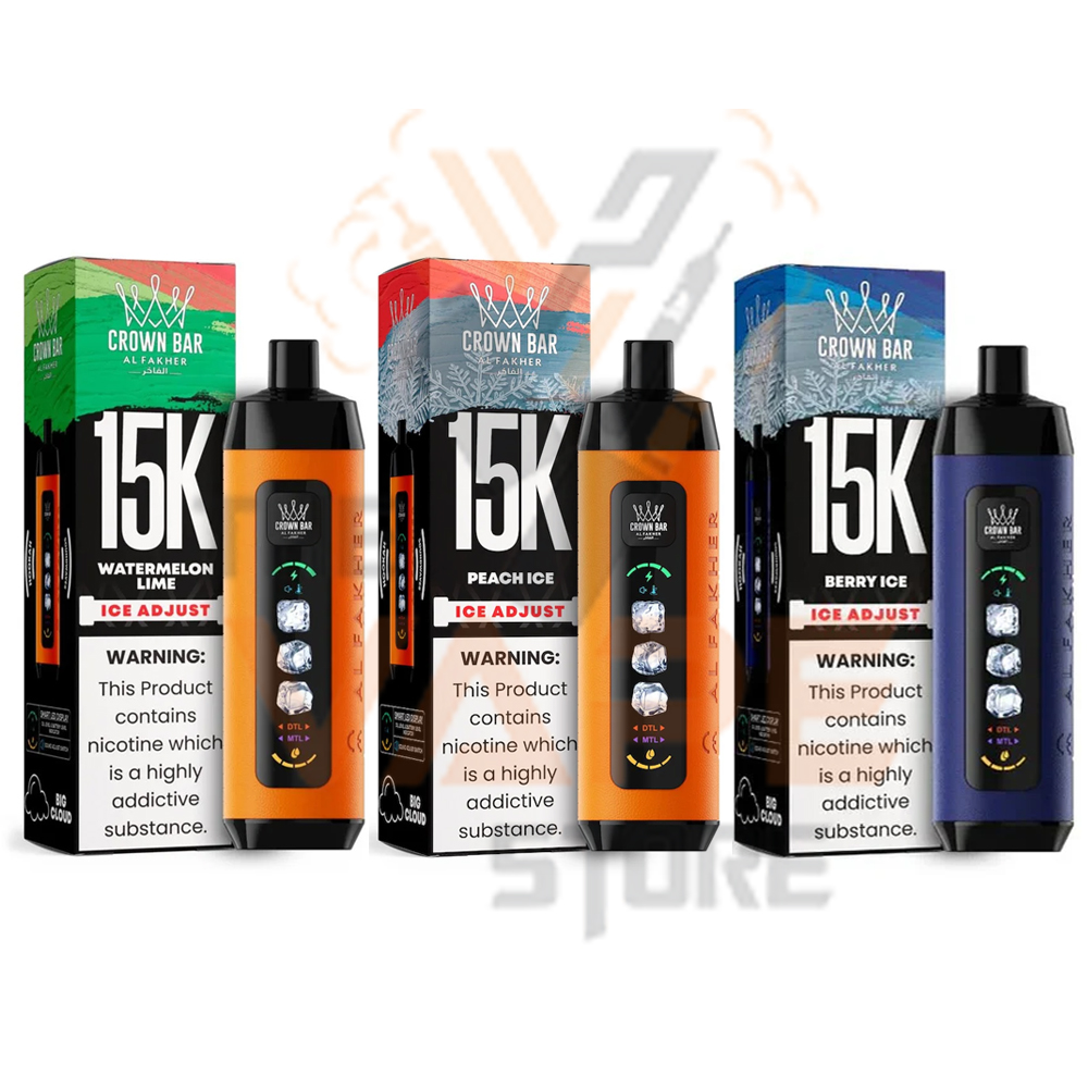 AL FAKHER 15K ICE ADJUST CROWN BAR DISPOSABLE 5MG