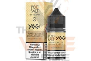 POD SALT YOGI PEANUT BUTTER BANANA GRANOLA 30ML