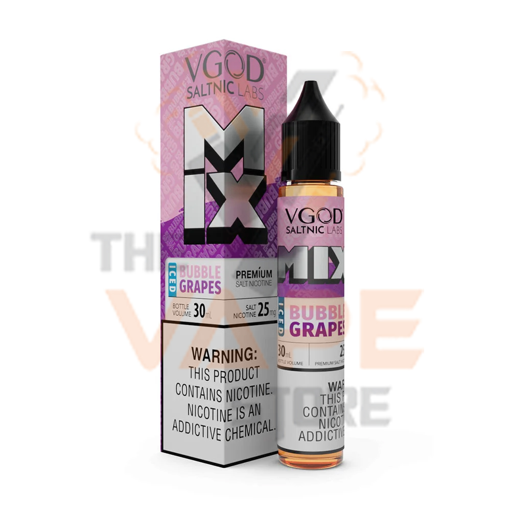 VGOD Mix Salt – Bubble Grape Iced 30ml