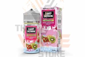 DRIP DOWN EDITION KIWI DRAGON FRUIT ICE FREE BASE 100ML