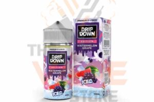 DRIP DOWN EDITION WATERMELON GRAPE ICE FREE BASE 100ML