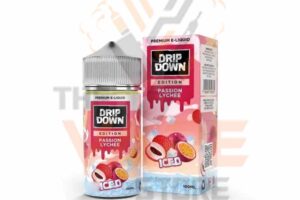 DRIP DOWN PASSION LYCHEE ICE FREE BASE 100ML