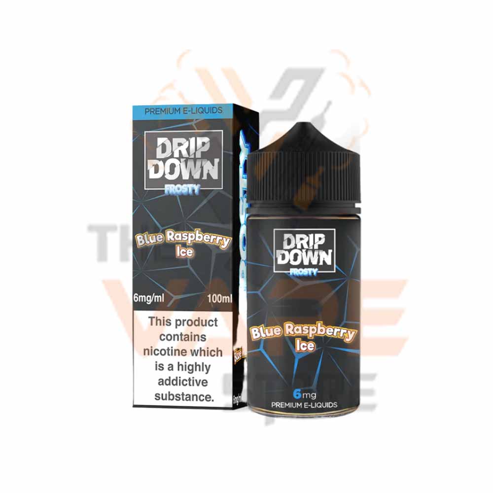 Drip Down Frosty Blue Raspberry Ice 100 ml