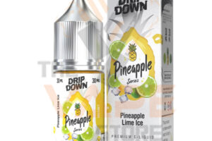 Drip Down Pineapple Lime Ice 30ml is a vibrant and refreshing nicotine salt e-liquid crafted for vapers who love bold tropical flavour with a crisp, icy twist.