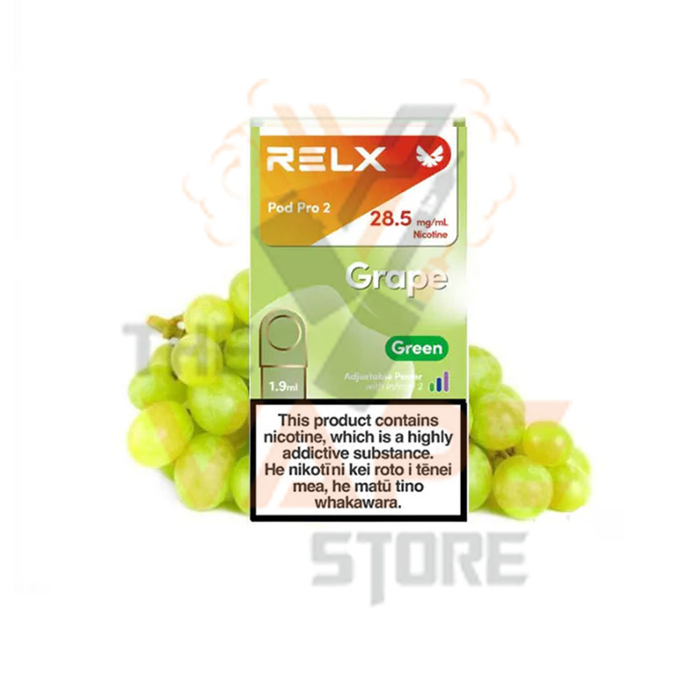 RELX Pro Pods 2 Green Grape 30mg