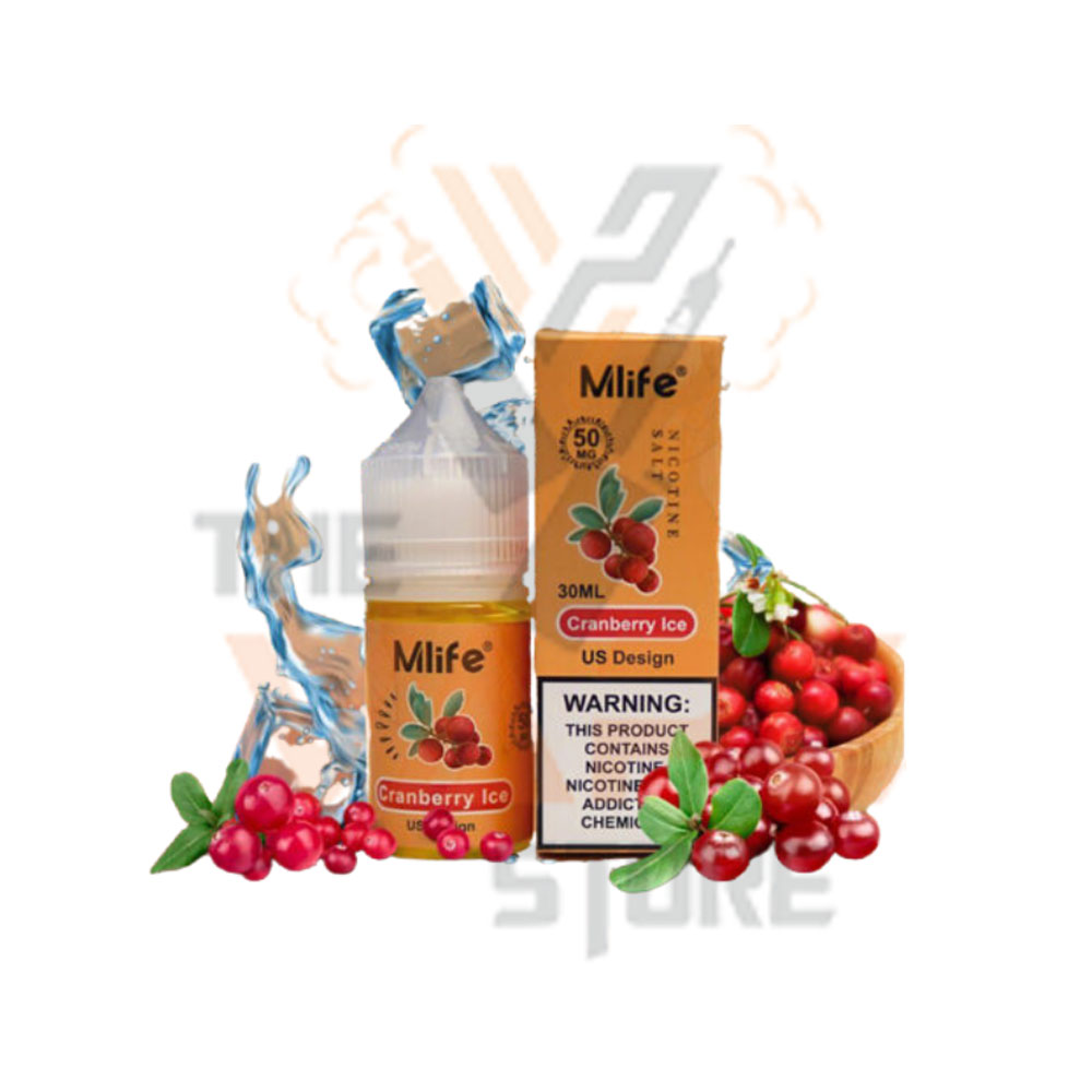 Mlife Cranberry Ice 50mg 30ml