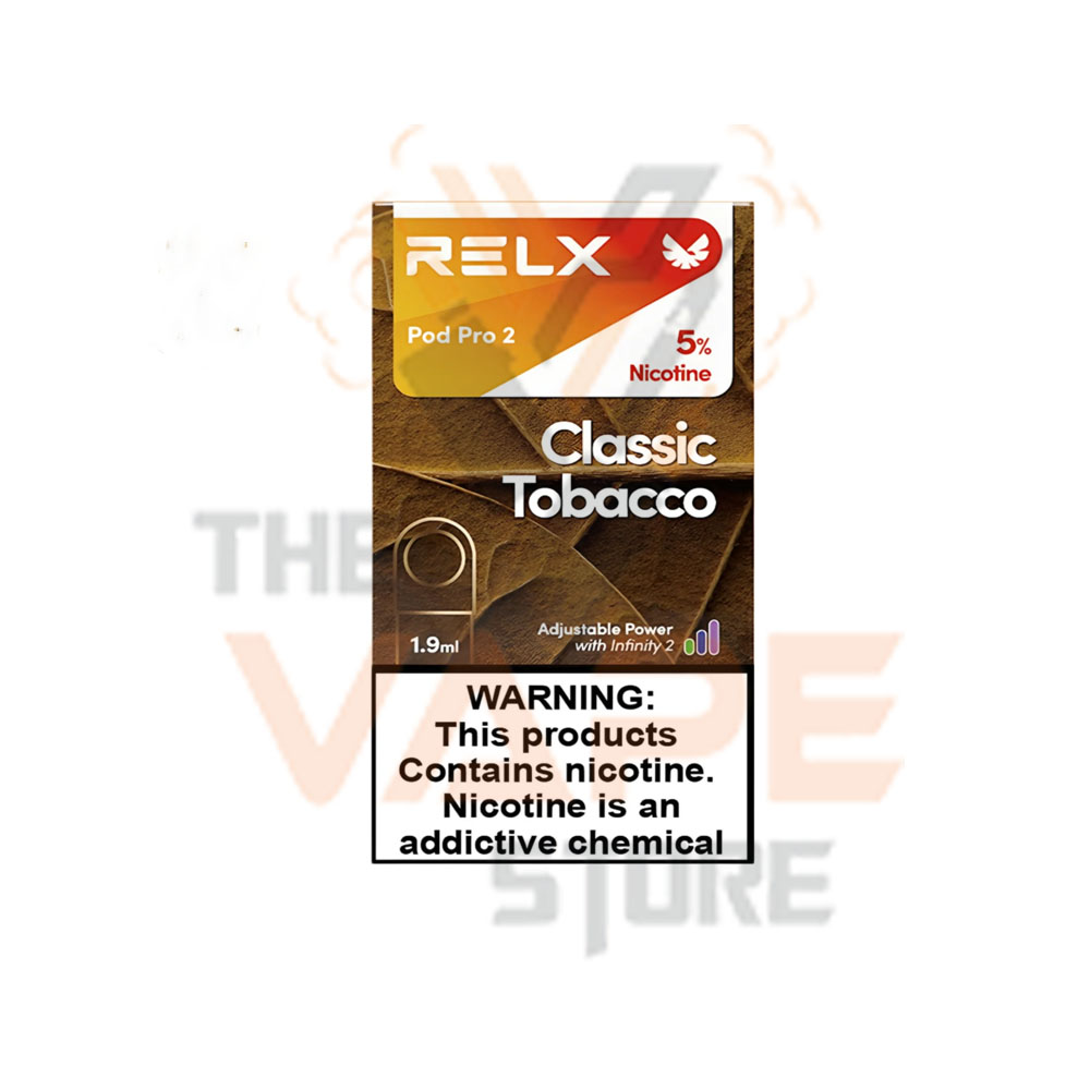 Relx Pro 2 Pods 5% Rich Tobacco 30mg