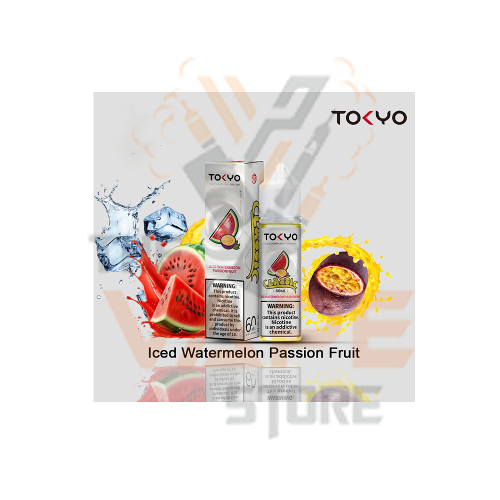 TOKYO ICED WATERMELON PASSIONFRUIT 60ML- CLASSIC SERIES