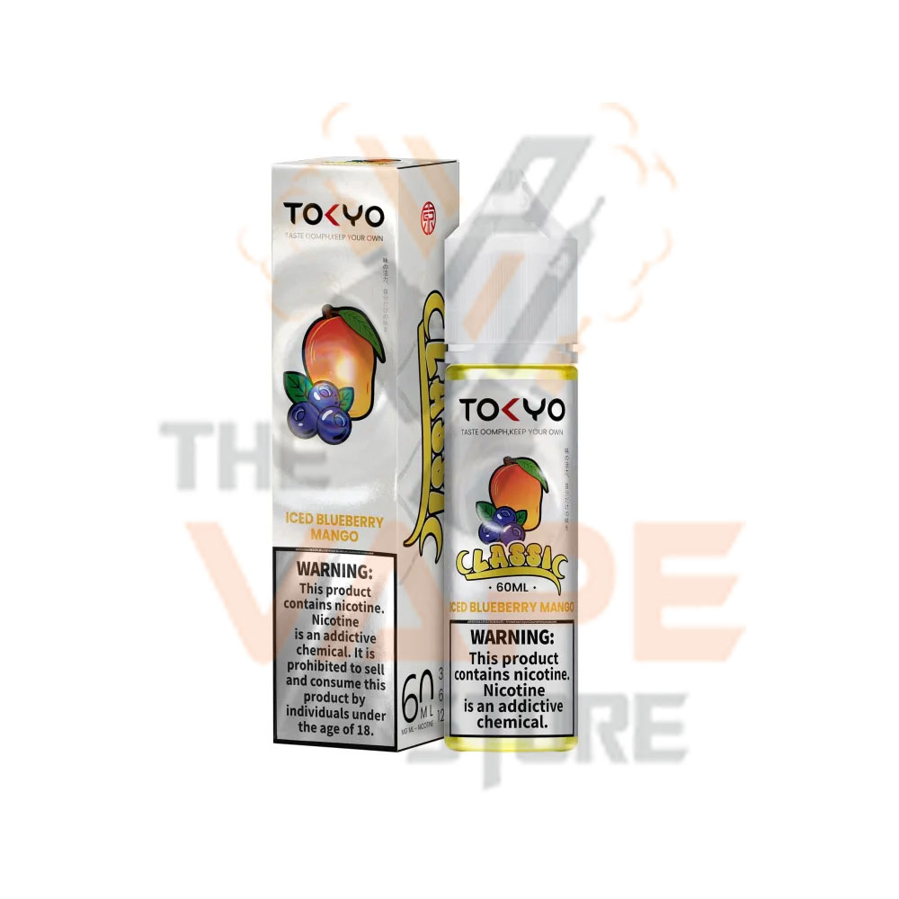 Tokyo Classic – Iced Blueberry Mango 60ml (3/6/12mg)